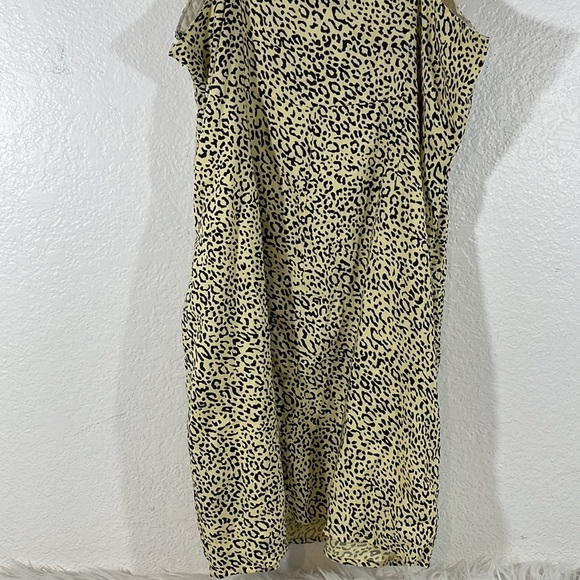 Volcom Women’s Cheetah Print Dress Size Large - Picture 8 of 12